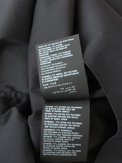 Prada Black Button Up Shirt