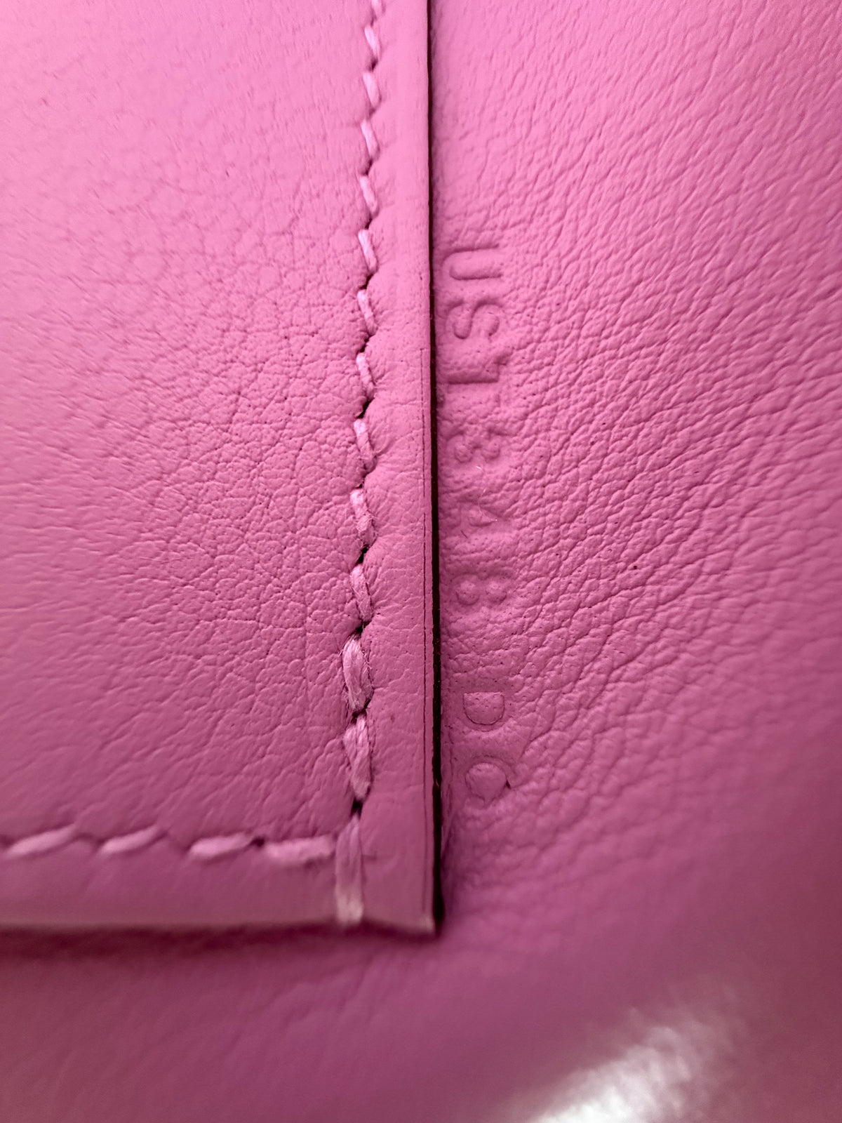 Hermes Mauve Sylvestre Epsom & Gold Hardware Kelly Pochette