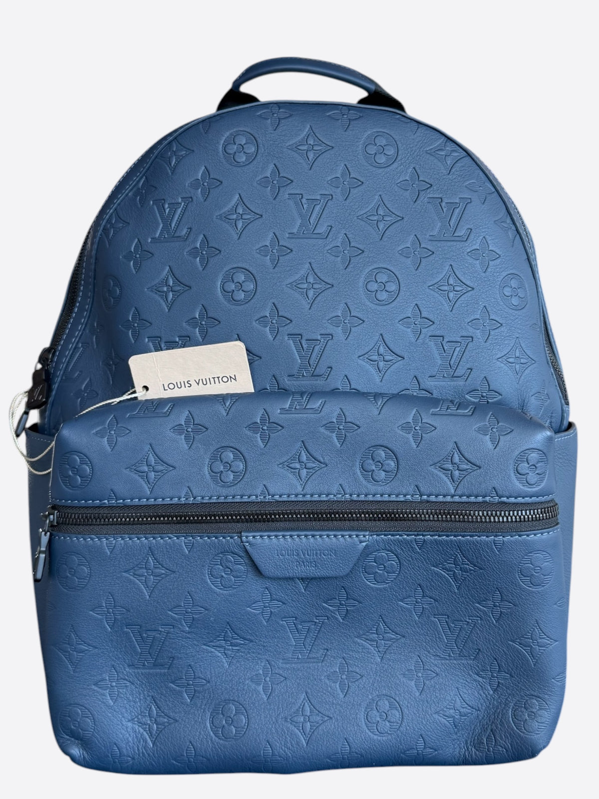 Louis Vuitton Blue Shadow Monogram Discovery Backpack