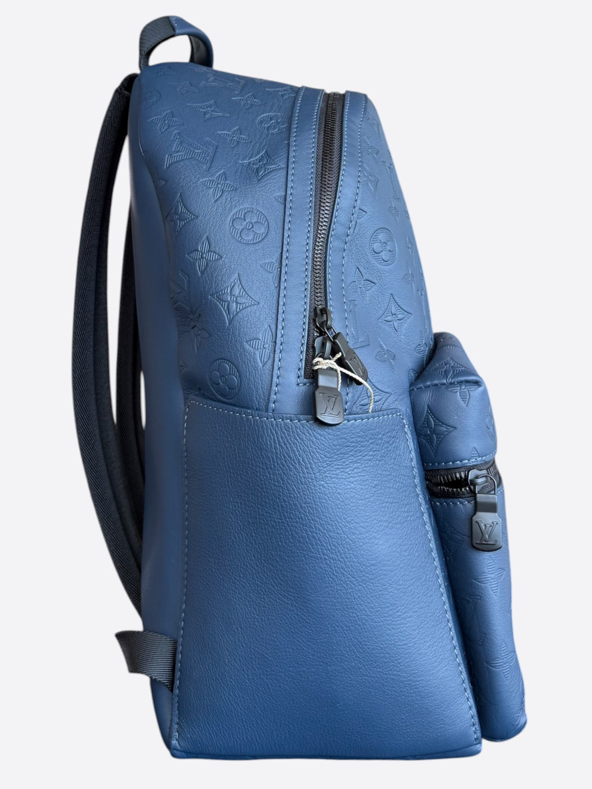 Louis Vuitton Blue Shadow Monogram Discovery Backpack