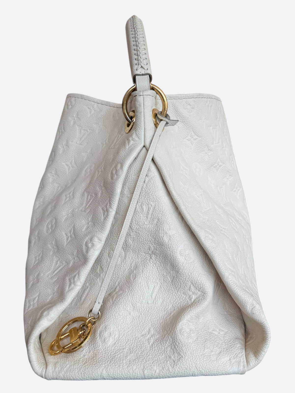 Louis Vuitton White Monogram Empreinte Artsy Handbag