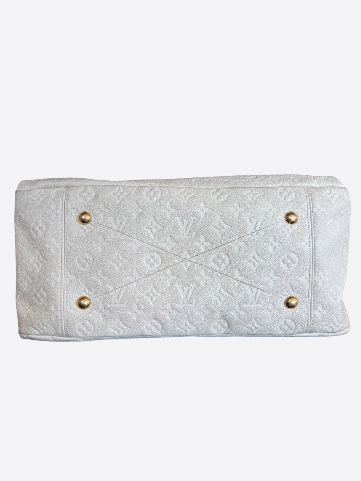 Louis Vuitton White Monogram Empreinte Artsy Handbag