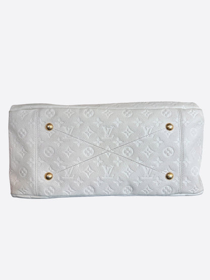 Louis Vuitton White Monogram Empreinte Artsy Handbag