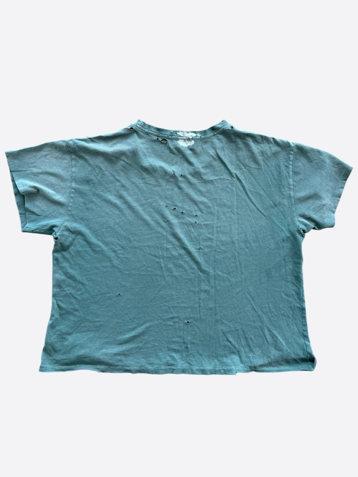 Enfants Riches Deprimes Faded Green & White Classic Logo T-Shirt