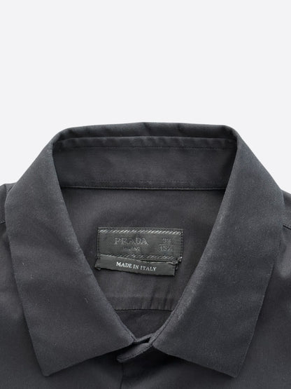 Prada Black Button Up Shirt