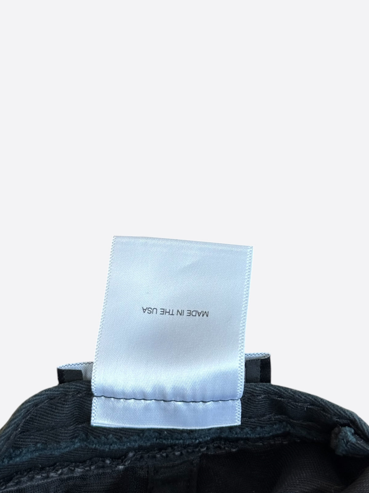 Enfants Riches Deprimes Black & White Die in Bed Embroidered Logo Hat