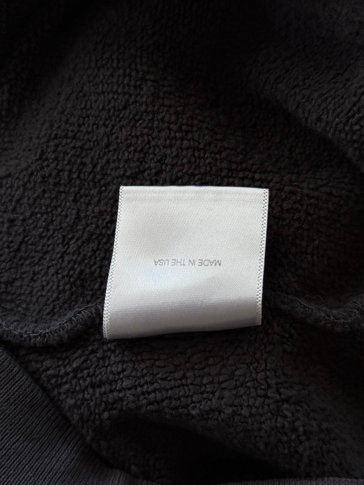 Enfants Riches Deprimes Faded Black & White Mozart Patch Hoodie