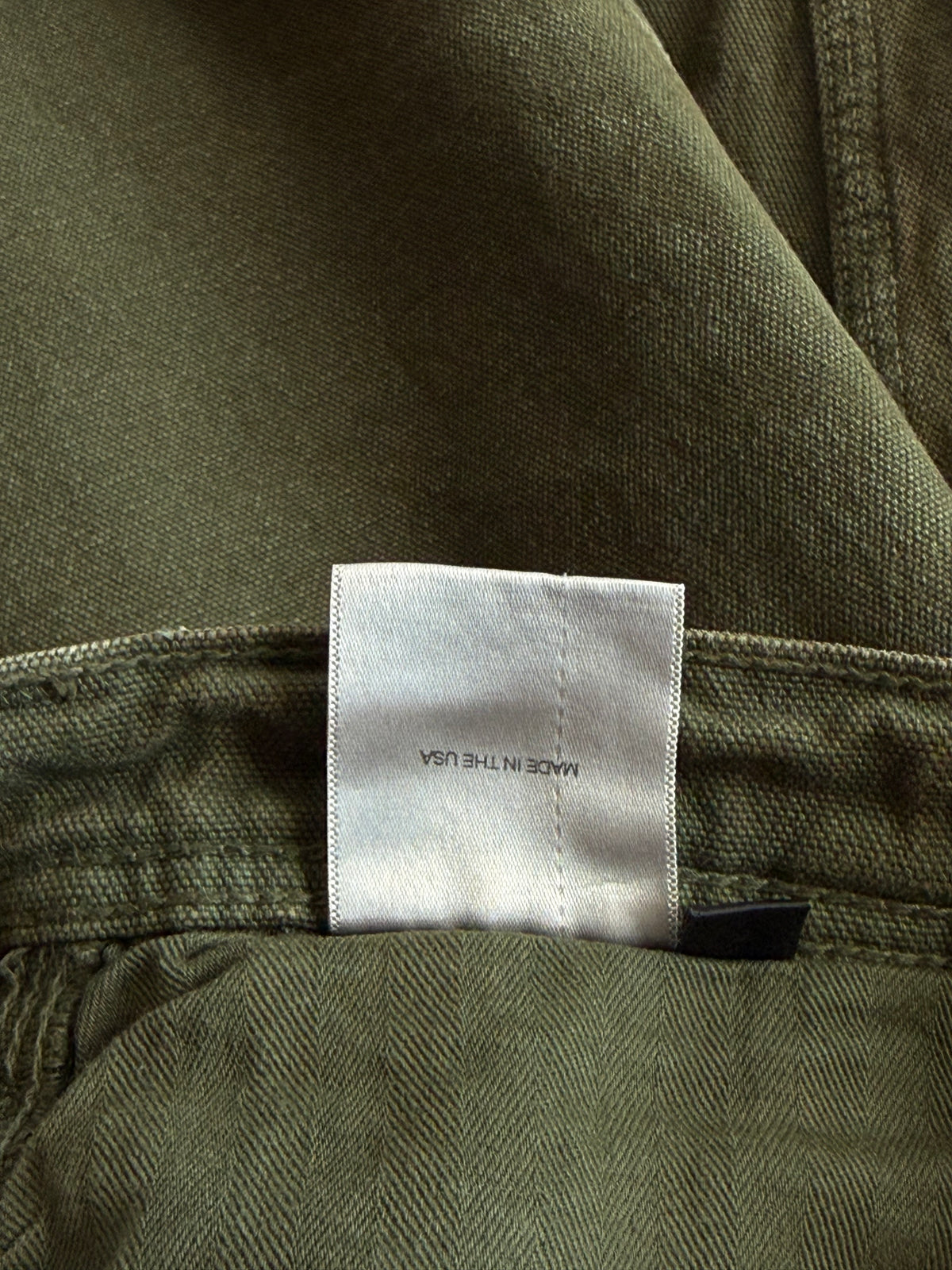 Enfants Riches Deprimes Olive Distressed Carpenter Pants