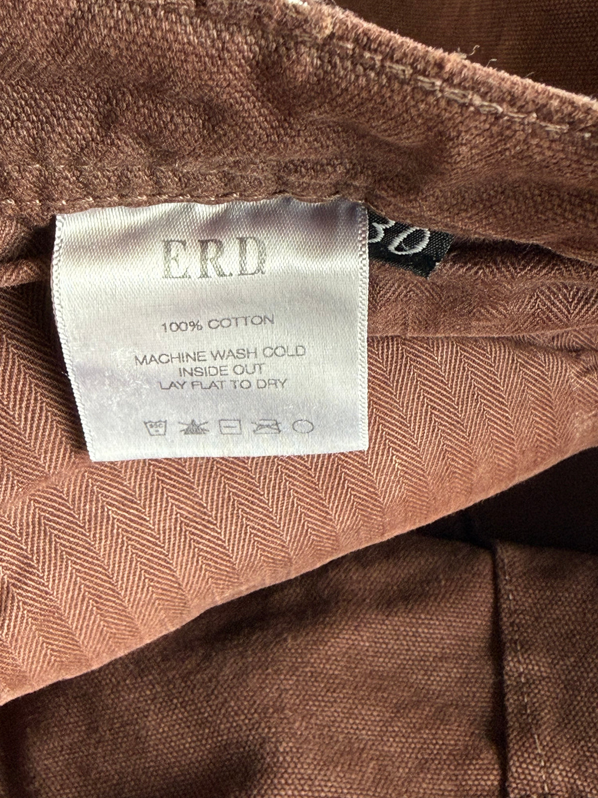 Enfants Riches Deprimes Brown Distressed Carpenter Pants