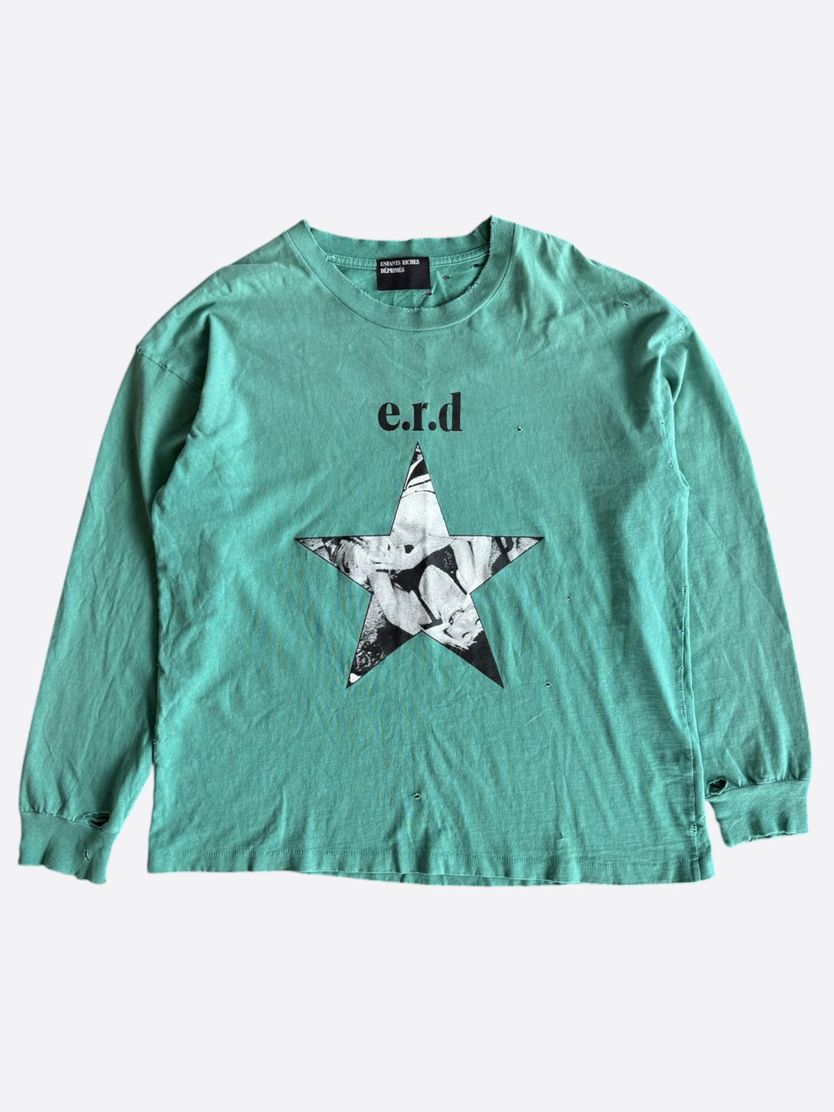Enfants Riches Deprimes Teal Pleasures Denied Longsleeve T-Shirt