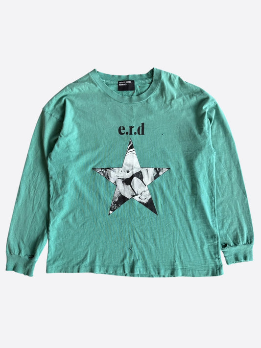 Enfants Riches Deprimes Teal Pleasures Denied Longsleeve T-Shirt