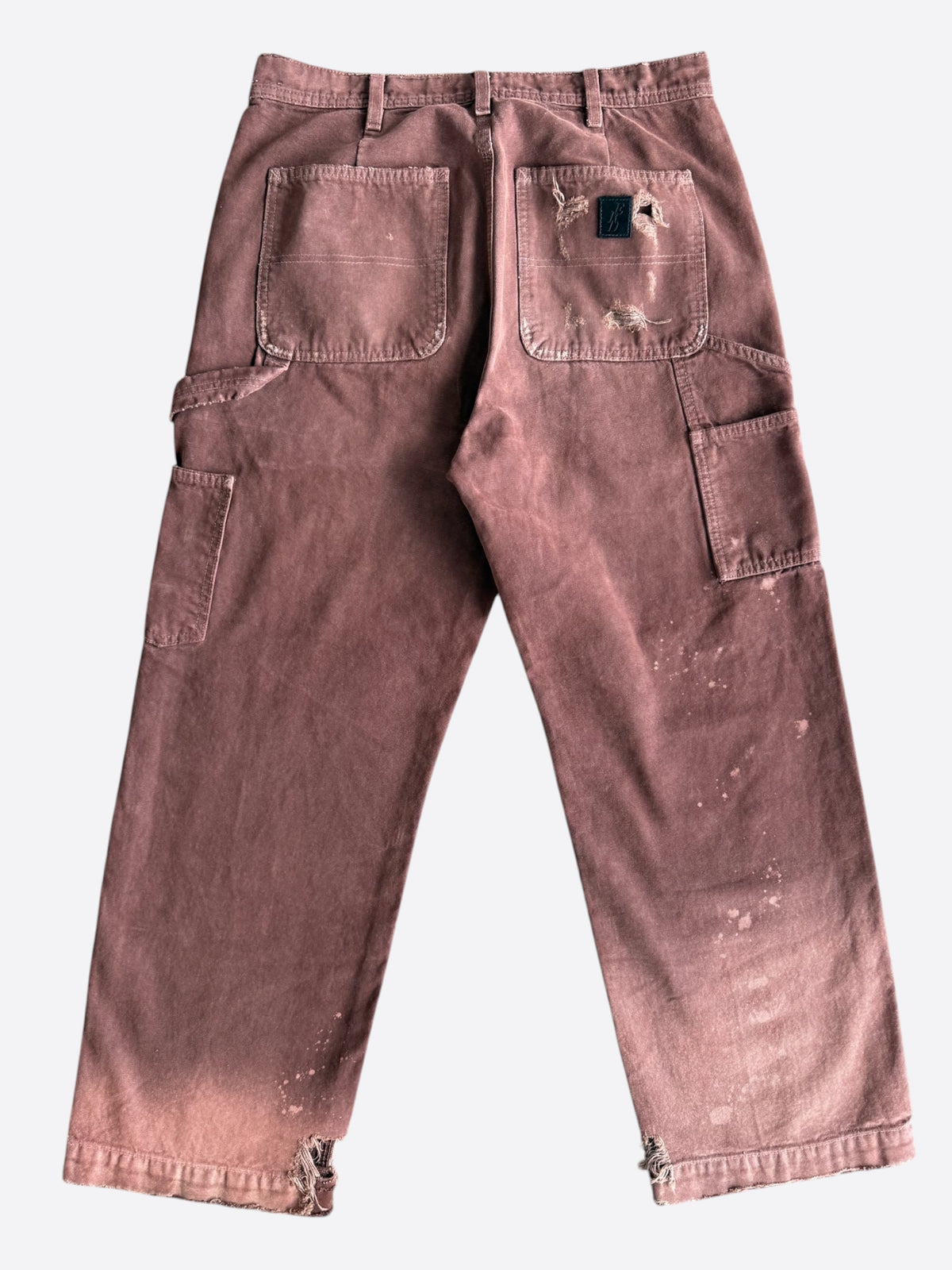 Enfants Riches Deprimes Brown Distressed Carpenter Pants
