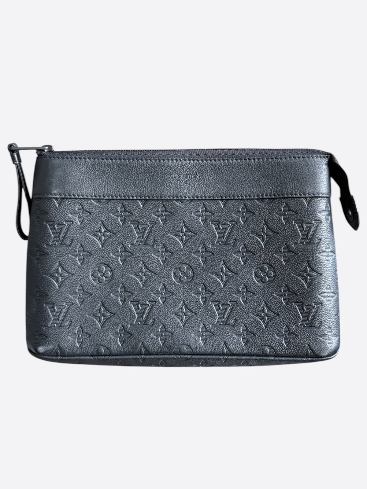 Louis Vuitton Black Shadow Monogram To-Go Pochette