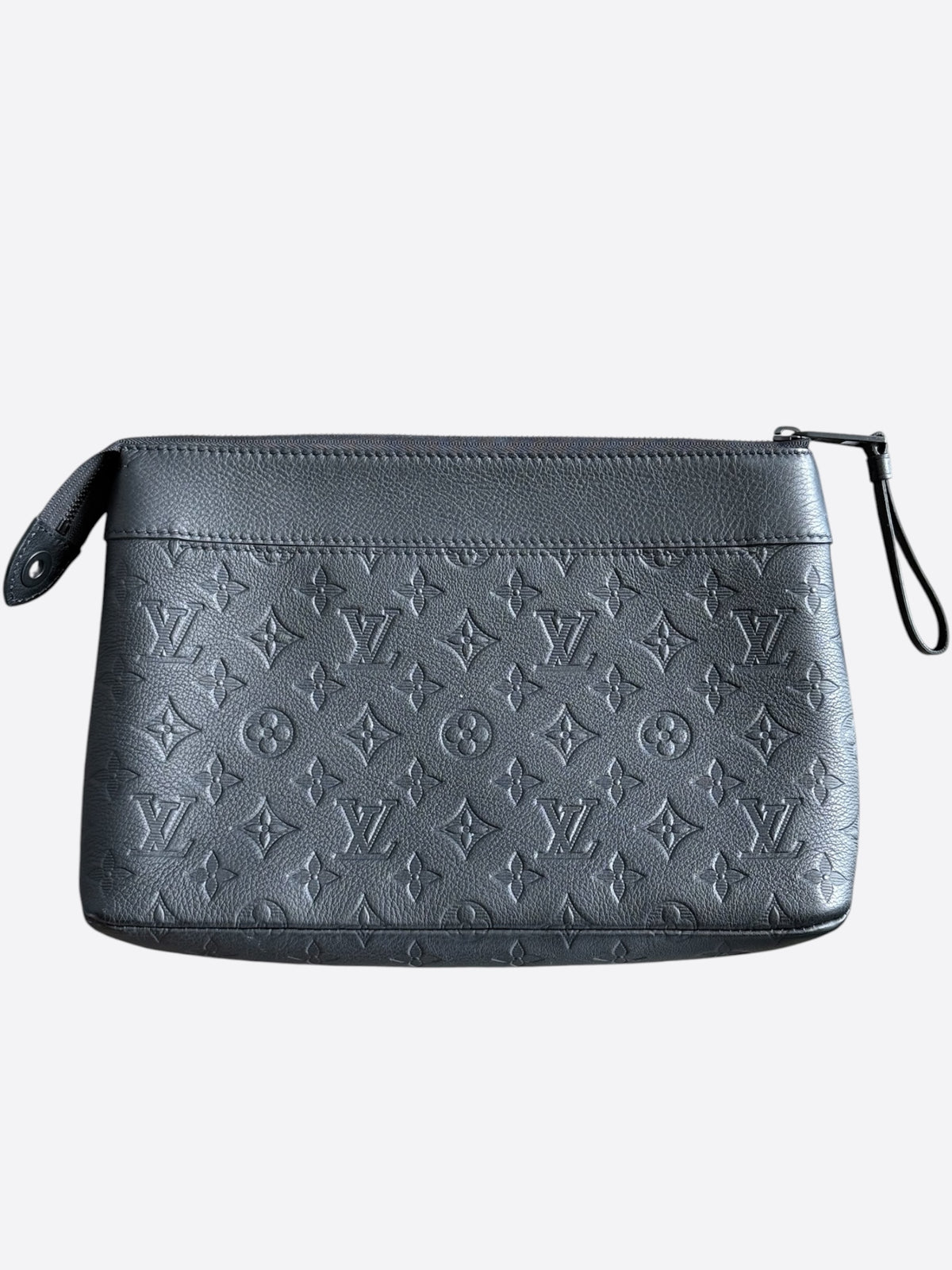 Louis Vuitton Black Shadow Monogram To-Go Pochette