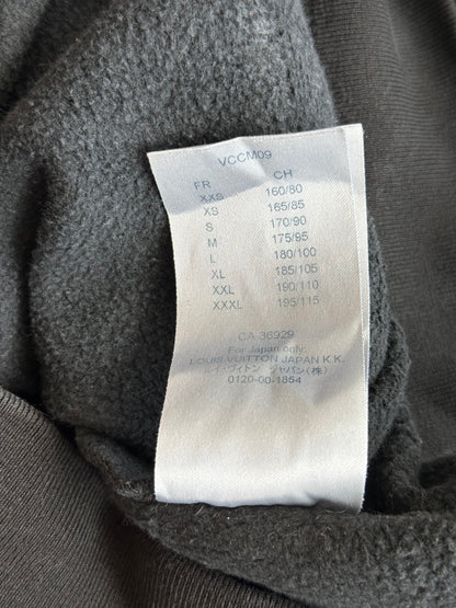 Louis Vuitton Black Reflective Sleeves Gravity Hoodie