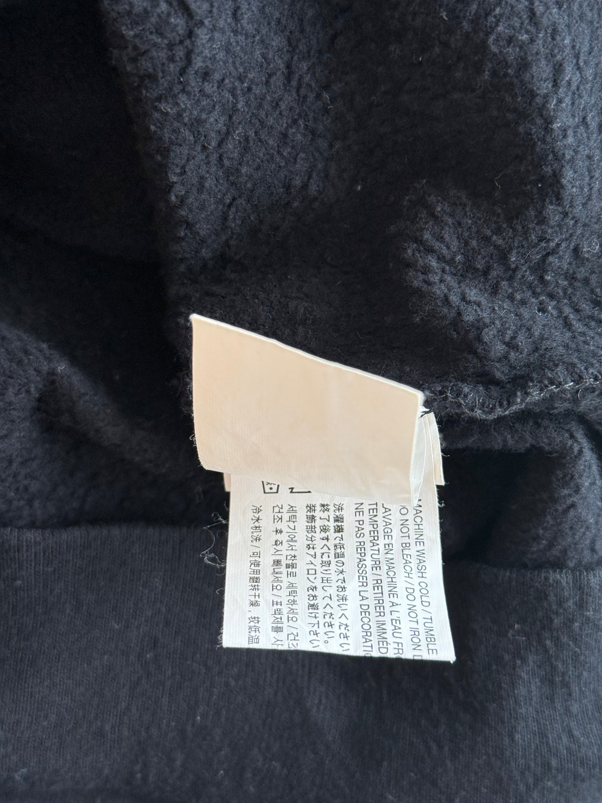 Chrome Hearts Black Cross Graveyard Zip Up Hoodie