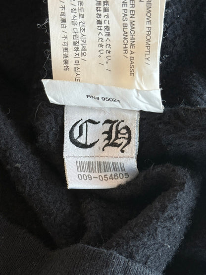 Chrome Hearts Black Cross Graveyard Zip Up Hoodie