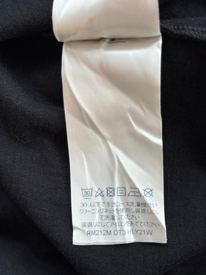 Louis Vuitton NBA Black Embroidered Patches T-Shirt