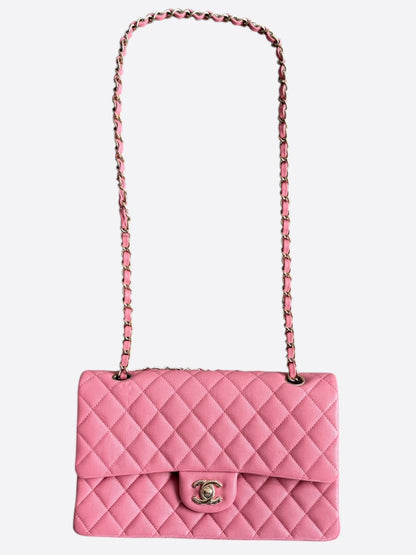 Chanel Pink Caviar Quilted Medium Flap Bag