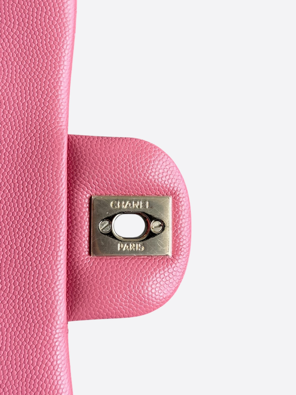 Chanel Pink Caviar Quilted Medium Flap Bag