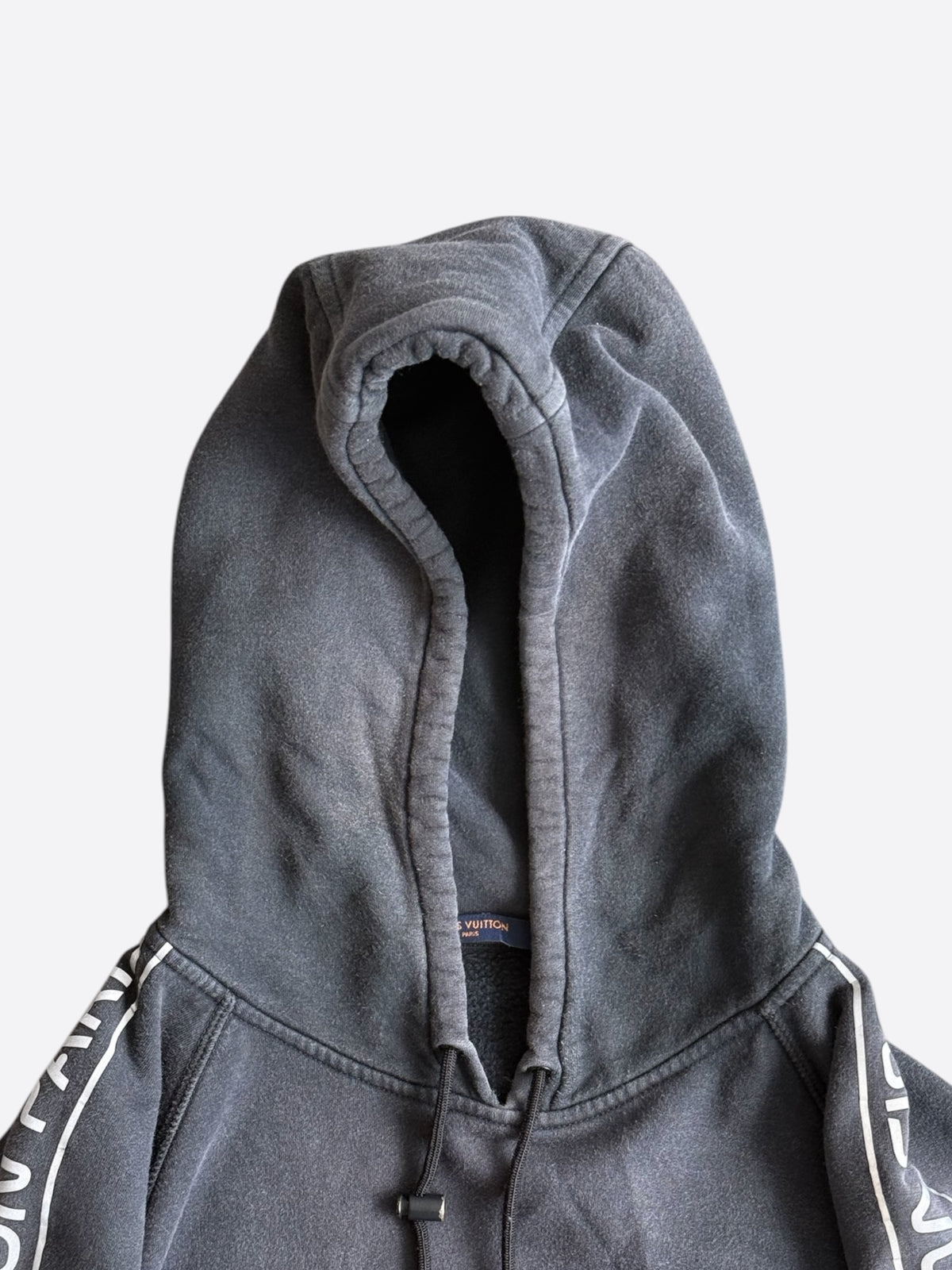 Louis Vuitton Black Reflective Sleeves Gravity Hoodie