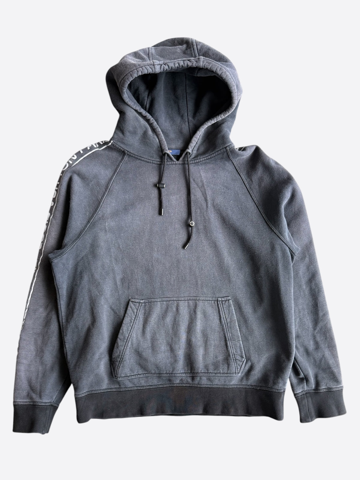 Louis Vuitton Black Reflective Sleeves Gravity Hoodie