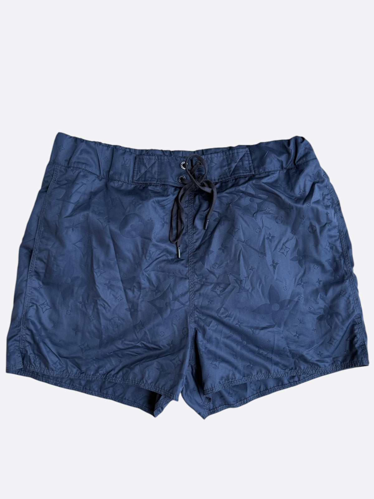 Louis Vuitton Blue Monogram Swim Shorts