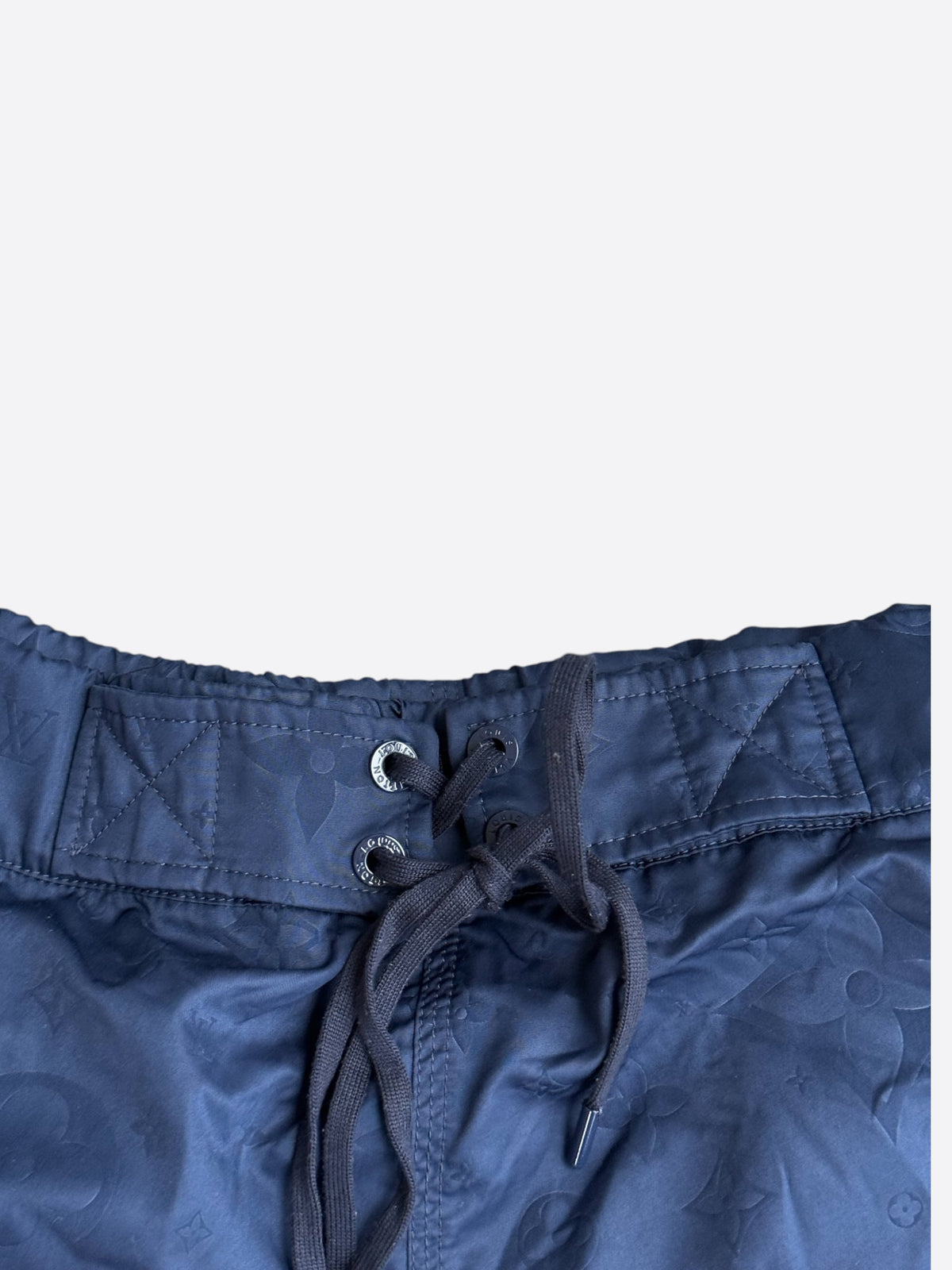 Louis Vuitton Blue Monogram Swim Shorts