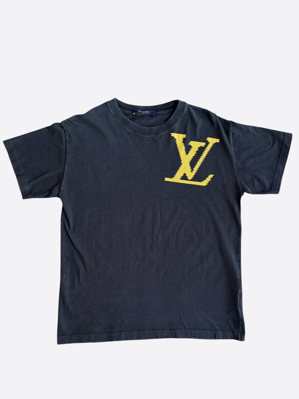 Louis Vuitton Black & Yellow Oz Brick Road Logo T-Shirt