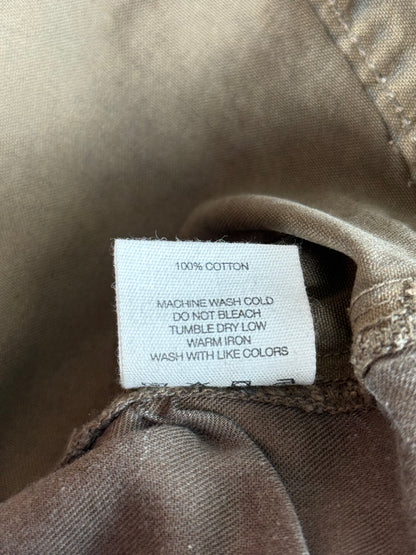 Paly Brown Been Thru It Waxed Carpenter Pants