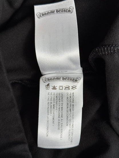 Chrome Hearts Black & White Horseshoe Logo Leggings