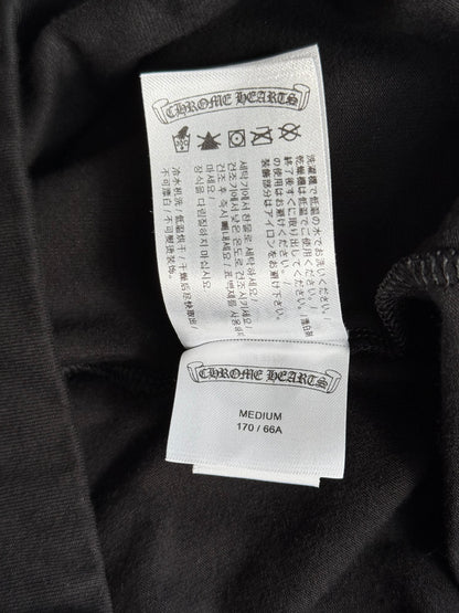 Chrome Hearts Black & White Horseshoe Logo Leggings