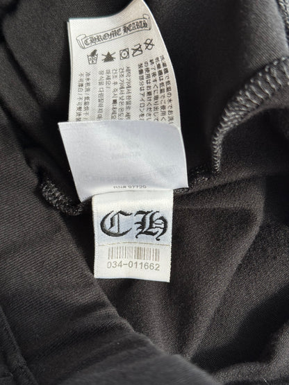 Chrome Hearts Black & White Horseshoe Logo Leggings