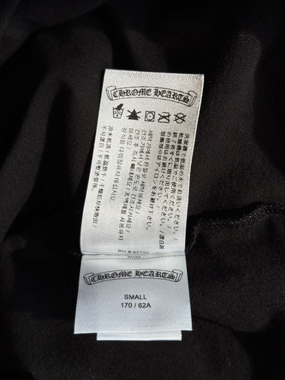 Chrome Hearts Black & White Horseshoe Logo Leggings