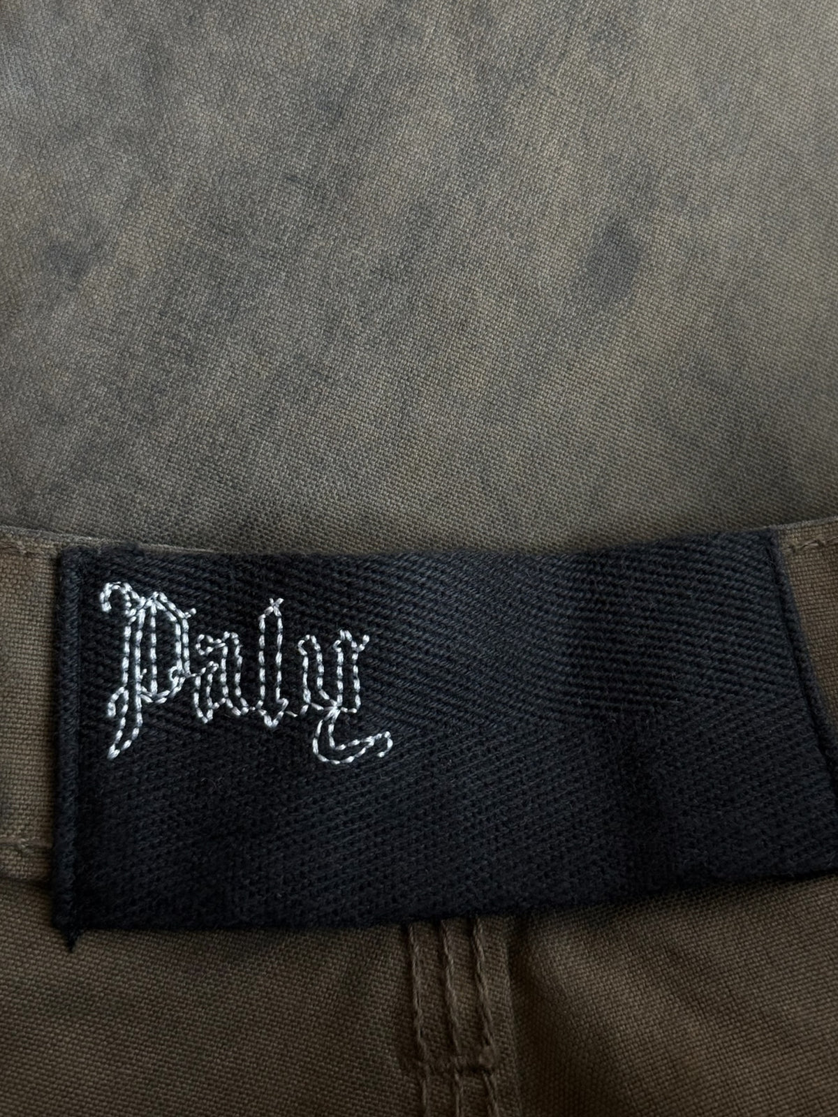 Paly Brown Been Thru It Waxed Carpenter Pants