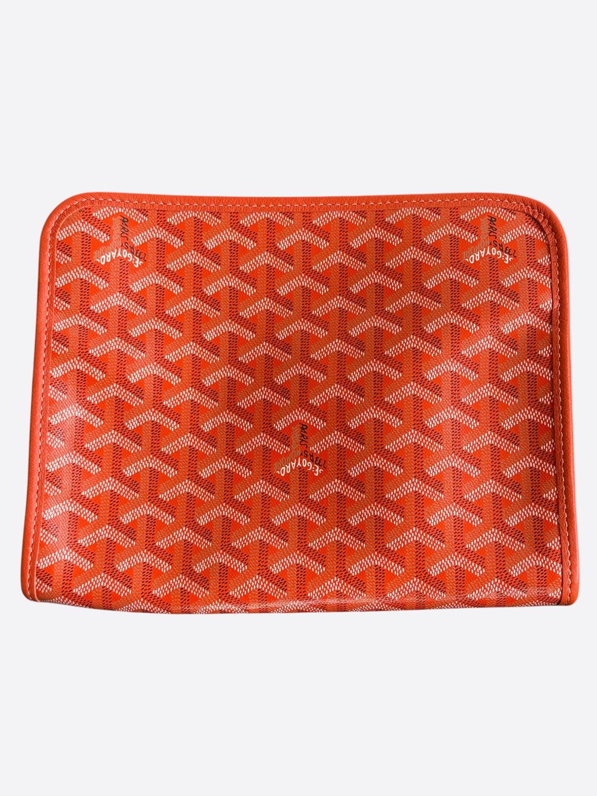 Goyard Orange Jouvence MM Toiletry Bag