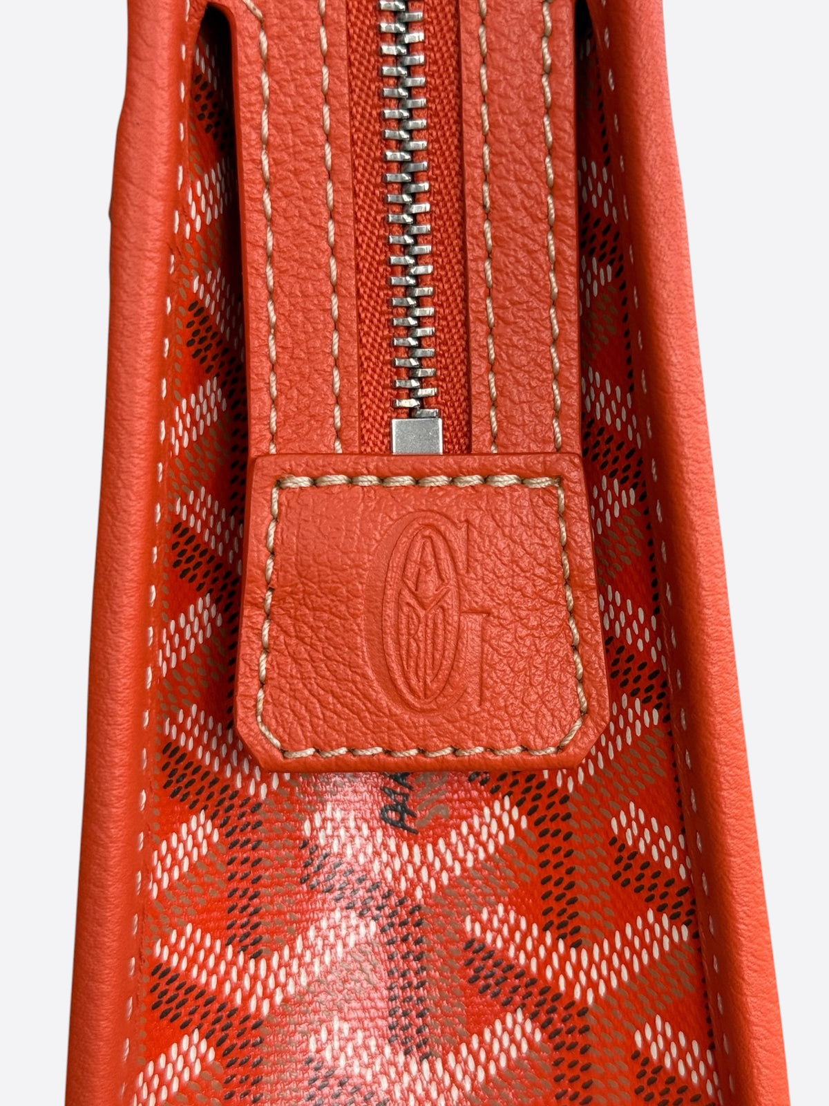 Goyard Orange Jouvence MM Toiletry Bag