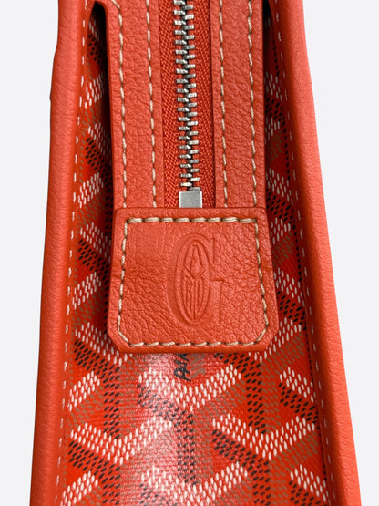 Goyard Orange Jouvence MM Toiletry Bag