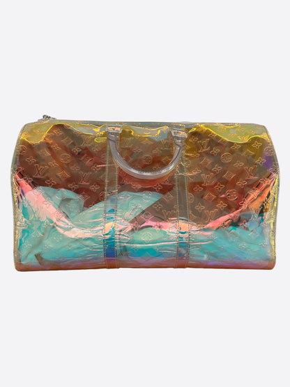 Louis Vuitton Multicolor Prism Monogram Keepall 50