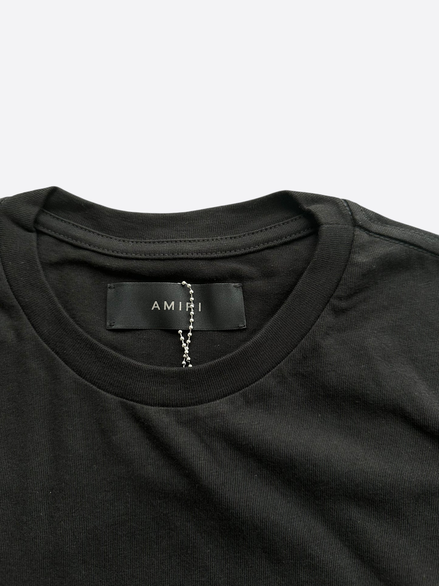 Amiri Black & White Mini MA Logo T-Shirt