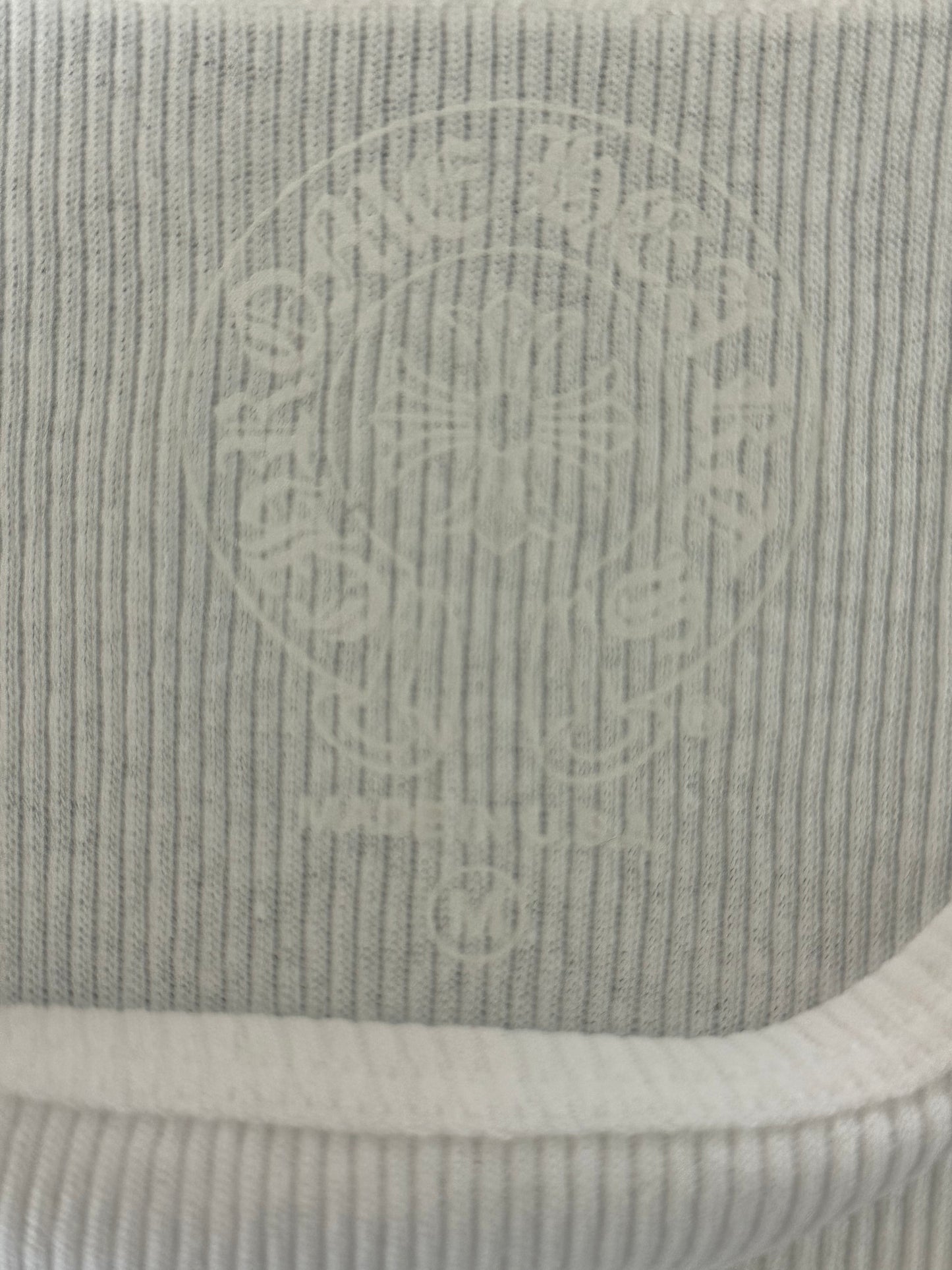Chrome Hearts White & Pink T-Bar Logo Tank Top