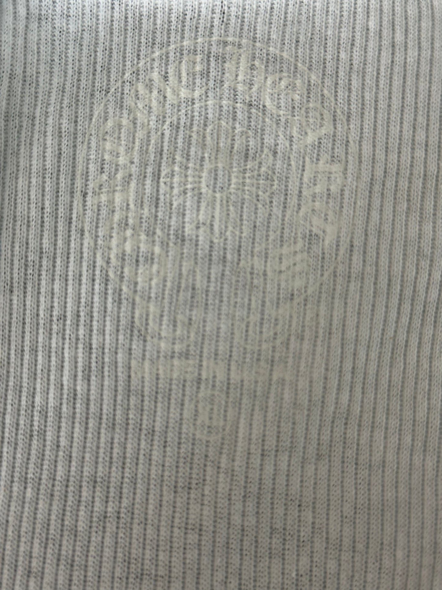 Chrome Hearts White & Pink T-Bar Logo Tank Top
