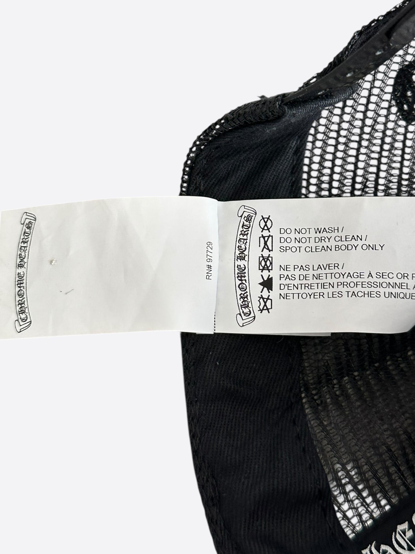 Chrome Hearts Black & Yellow Cross Logo Hat