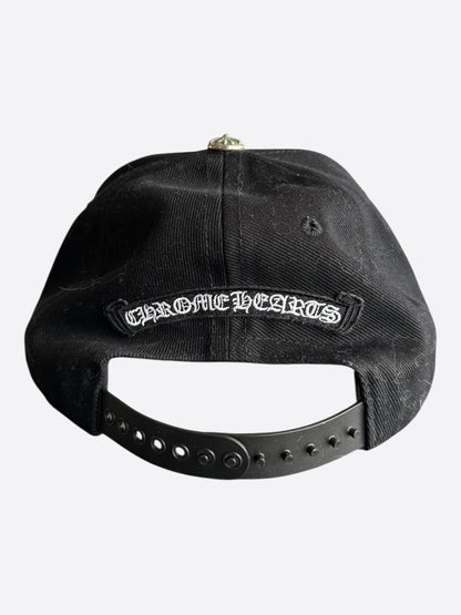 Chrome Hearts Black & White Dagger Logo Hat