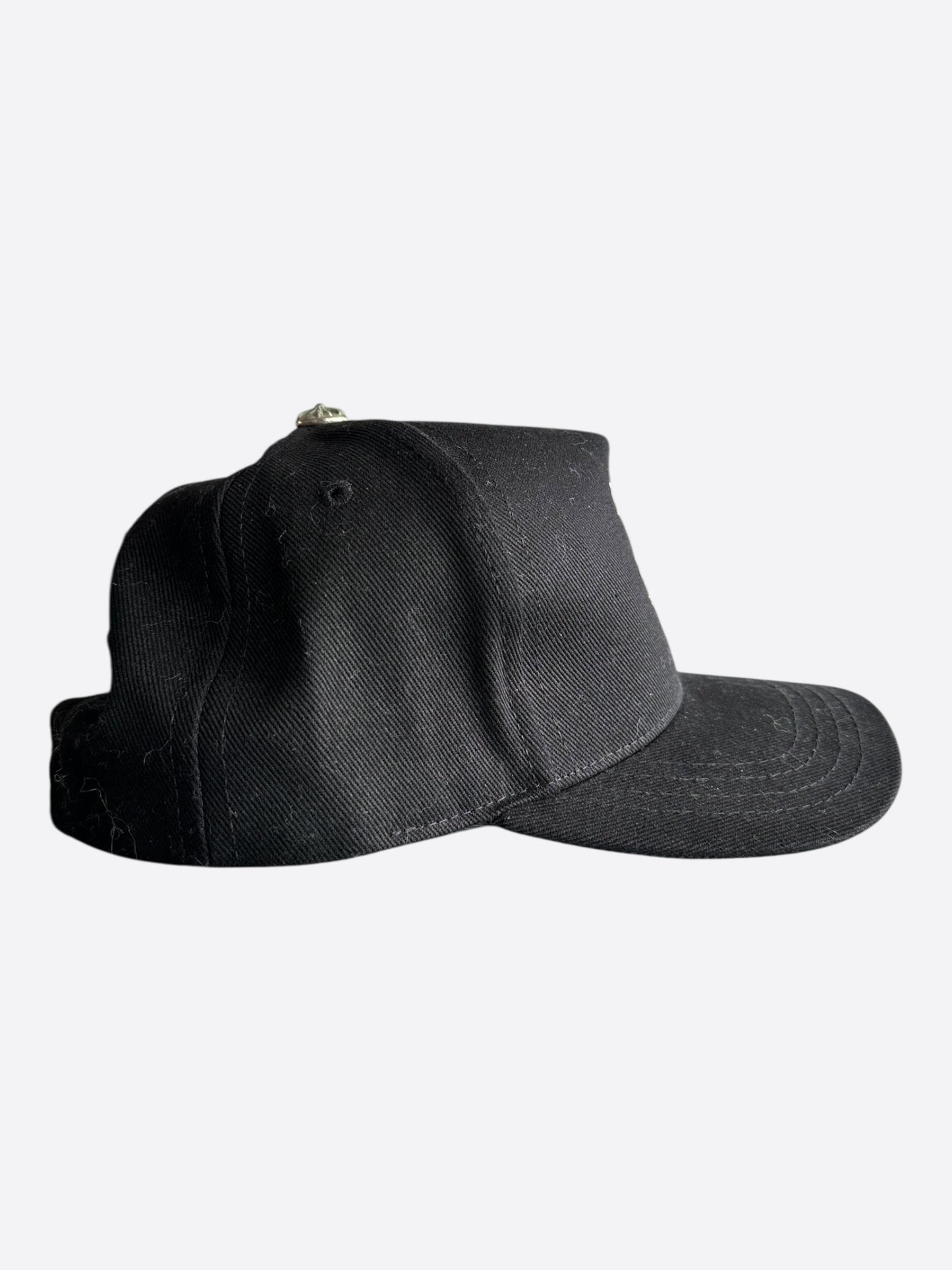 Chrome Hearts Black & White Dagger Logo Hat