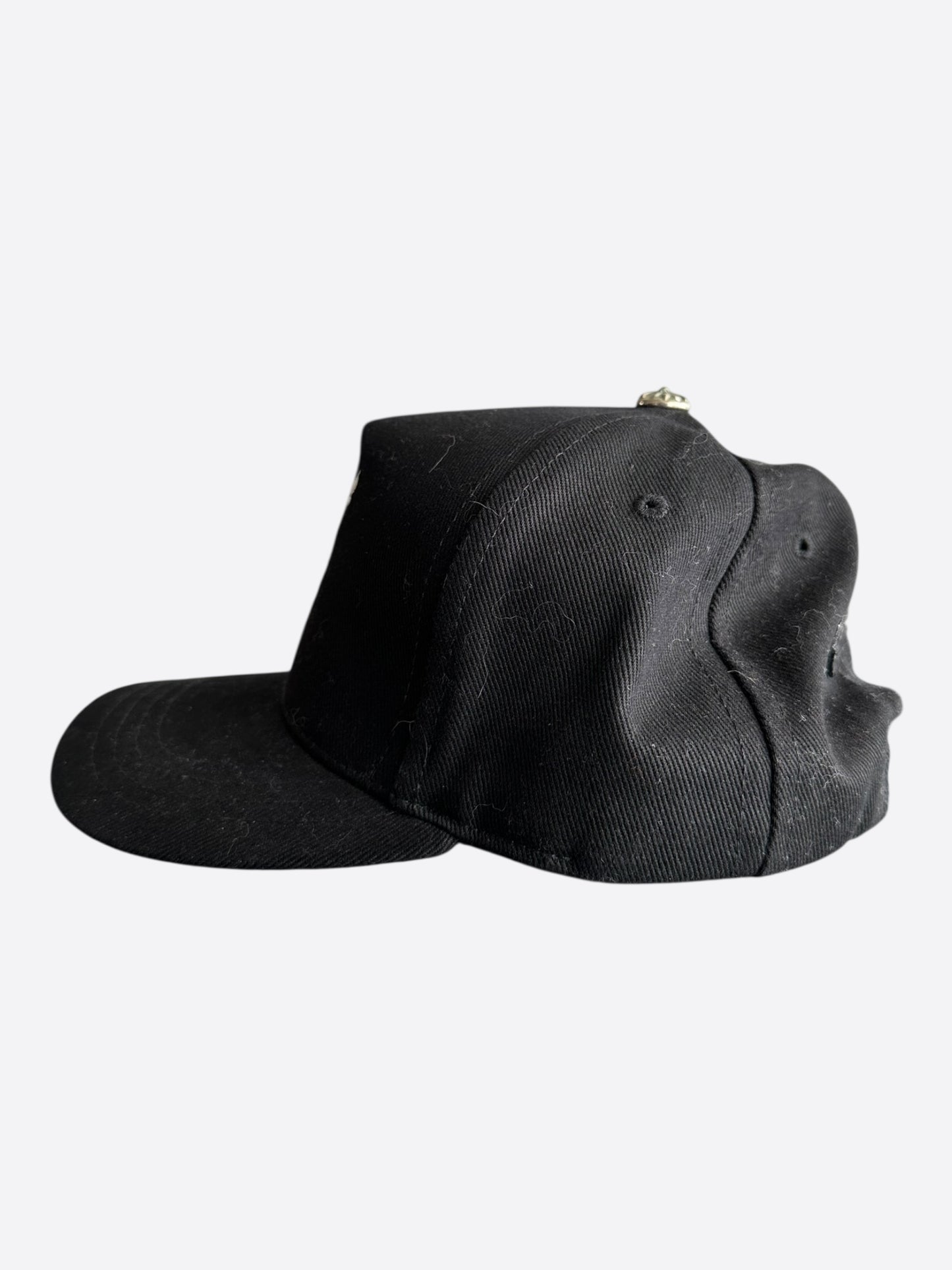 Chrome Hearts Black & White Dagger Logo Hat