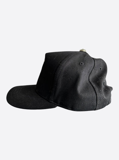 Chrome Hearts Black & White Dagger Logo Hat