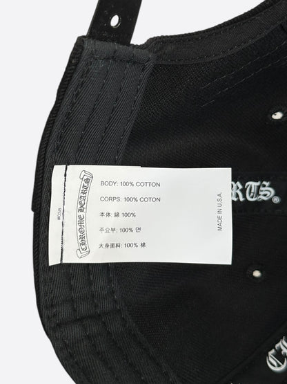 Chrome Hearts Black & White Dagger Logo Hat