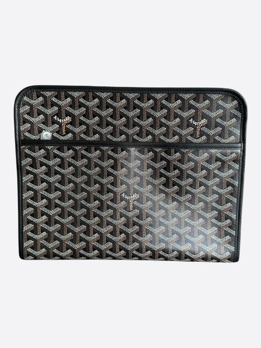 Goyard Black Jouvence GM Toiletry Bag