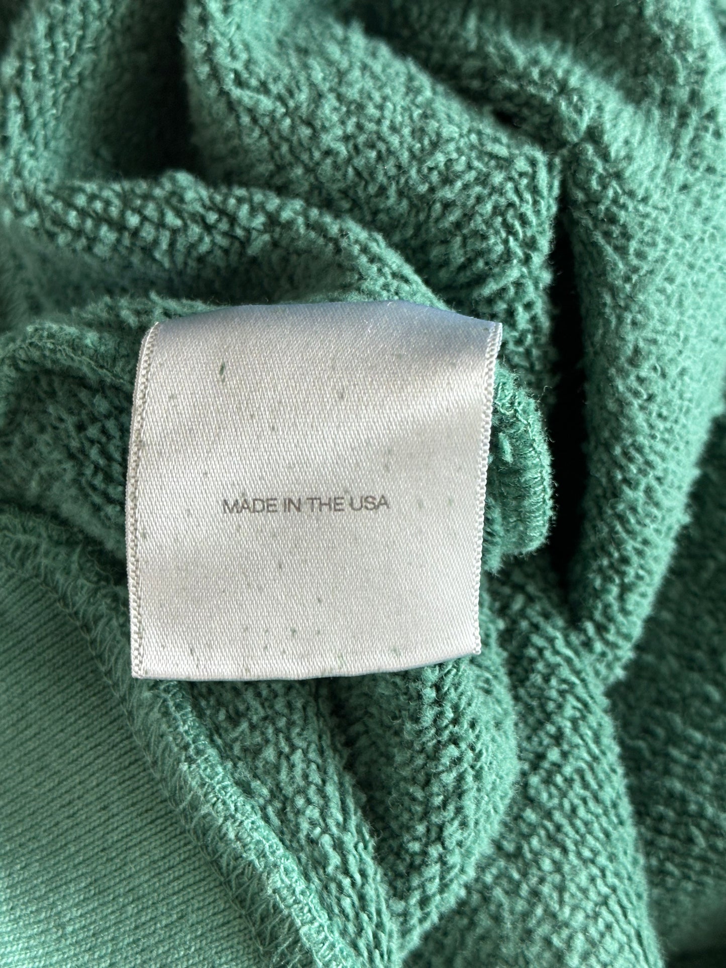 Enfants Riches Deprimes Green & White Rabbit Distressed Hoodie